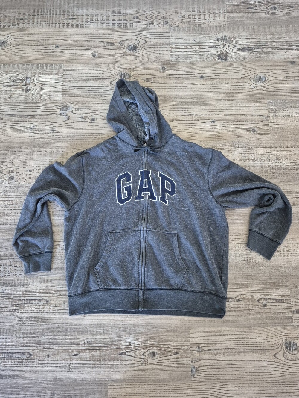 GAP Mens Gray Hooded Sweatshirt